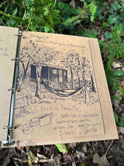 Cornwall Woodland Shepherd'S Hut Deirdres Hut Bodmin Ngoại thất bức ảnh