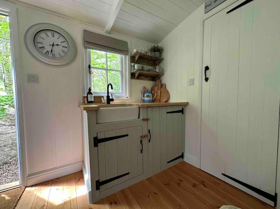 Cornwall Woodland Shepherd'S Hut Deirdres Hut Bodmin Ngoại thất bức ảnh